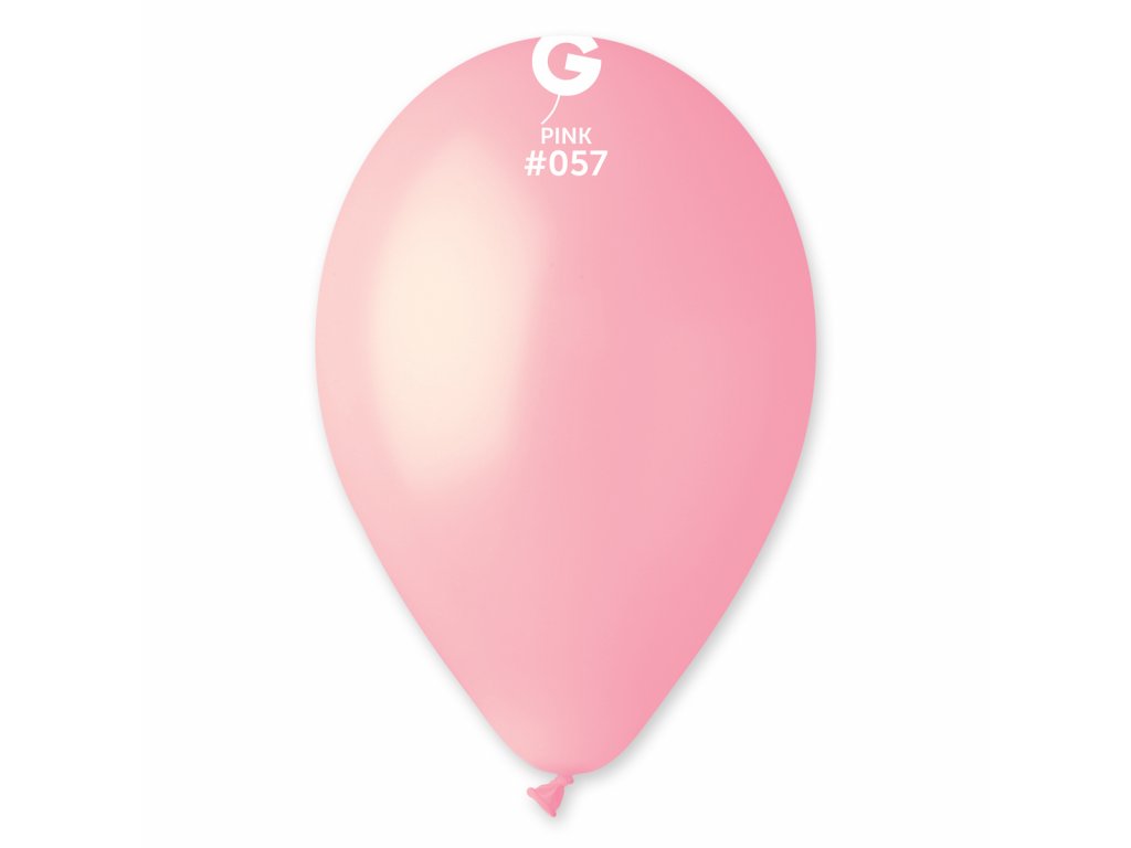 Balónek latexový 26 cm růžový 1 ks