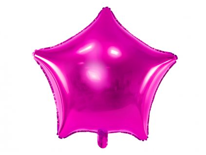 foliovy balonek hvezda