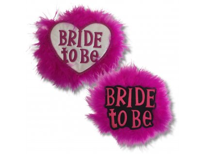 Odznak Bride to be ( černá / bílá )