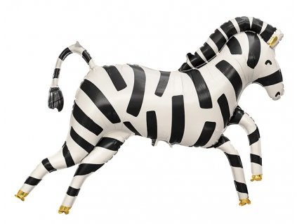 foliovy balonek zebra