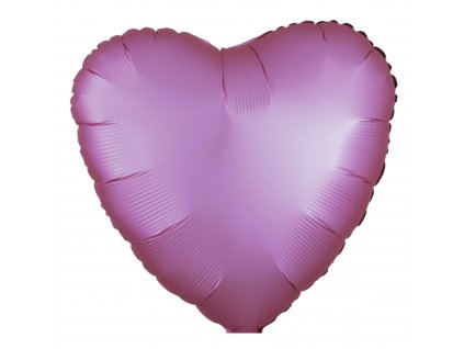 balonek srdce fialove
