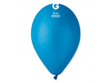 Balónek latexový 26 cm modrý 1 ks