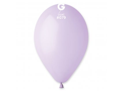 Balónek latexový 26 cm liliový 1 ks