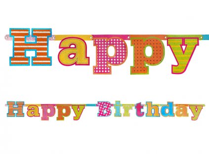 banner happy birthday