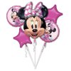 Balónky buket Minnie Mouse Forever - růžová