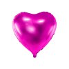 foliovy balonek srdce ruzova