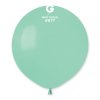 Balónek latexový kulatý 48 cm mátově zelený 1 ks