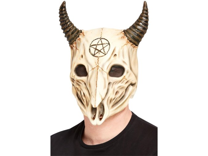 Maska Satanská beraní lebka