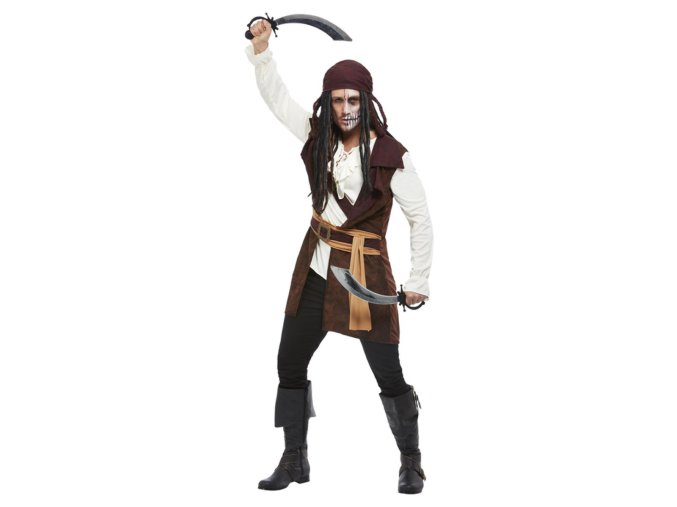 Pánský kostým temný duch piráta