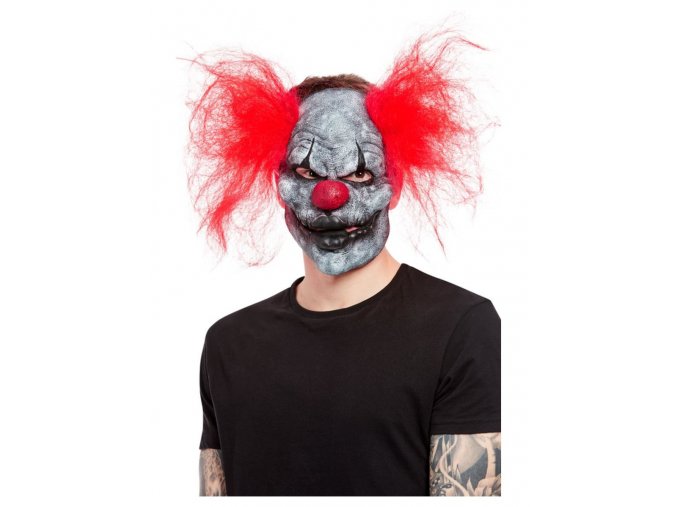 Latexová maska Temný klaun