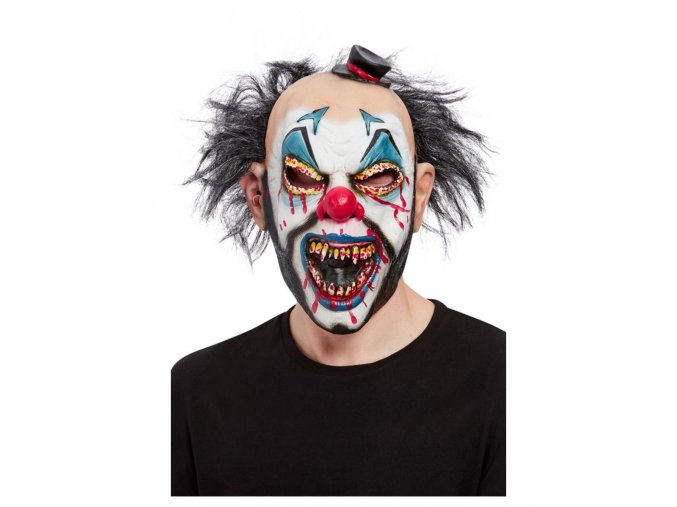 Latexová maska ďábleský klaun