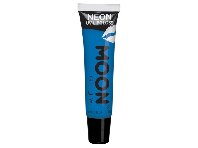 UV NEON ovocný lesk na rty Modrý (Žvýkačka)