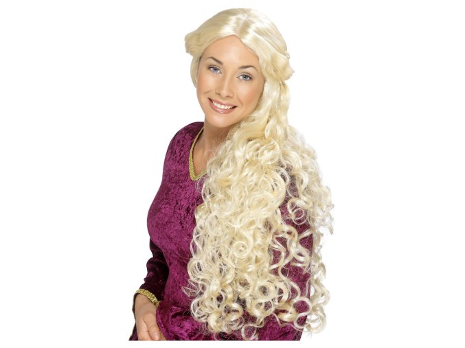 Dámská paruka Renaissance blond dlouhá