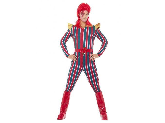 Pánský kostým Hvězdná Superstar Bowie