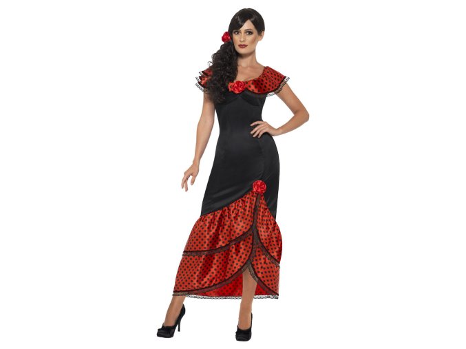 Dámský kostým španělská seňorita Flamenco