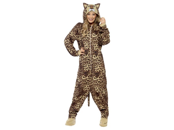 Kostým s kapucí Leopard
