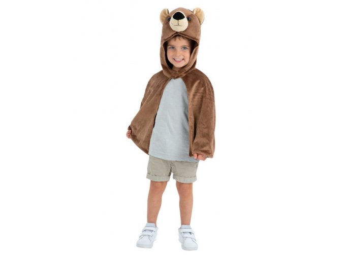 Dětský plášť s kapucí Medvěd Deluxe
