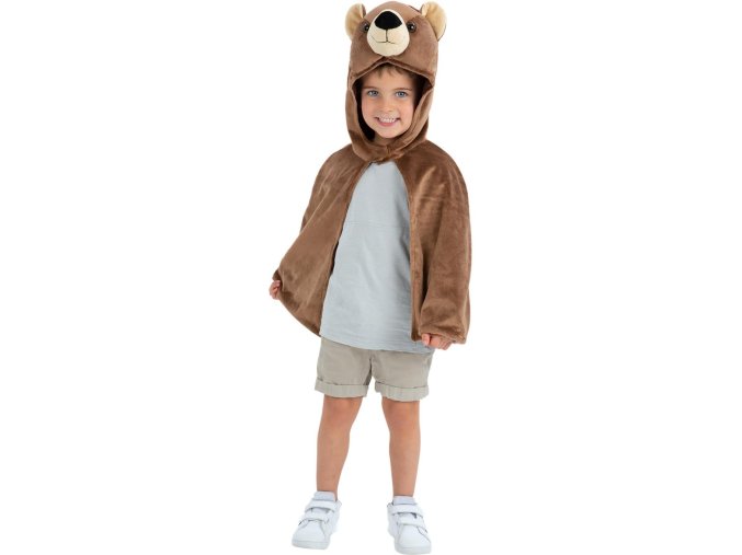 Dětský plášť s kapucí Medvěd Deluxe