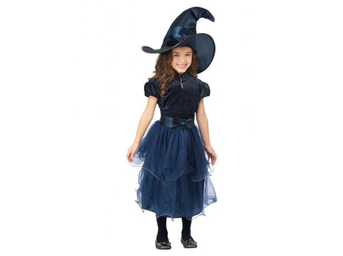 Dětský deluxe kostým Půlnoční čarodějnice