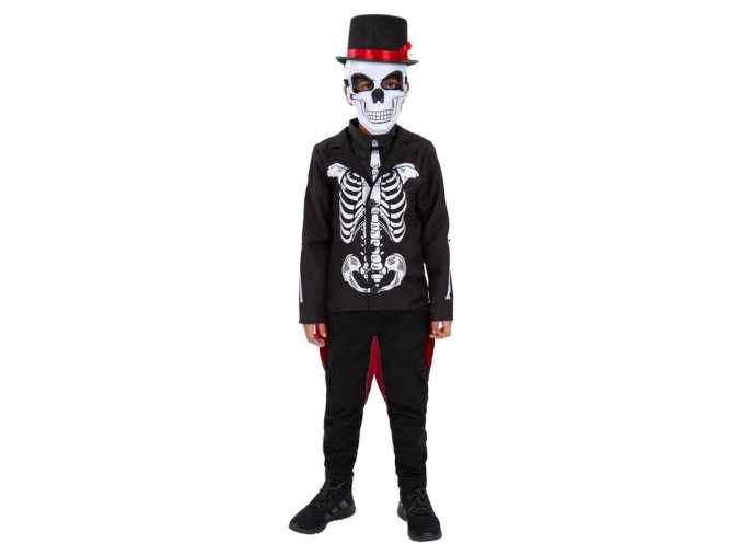 Dětský kostým Señor Skeleton (mexický Den Mrtvých)