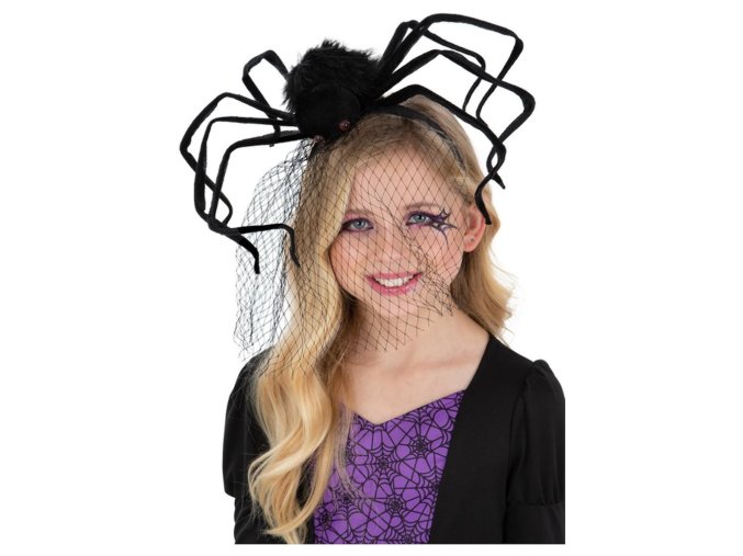Dětská čelenka Pavouk se závojem