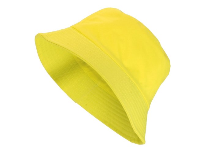 Neonově žlutý klobouk 80. léta