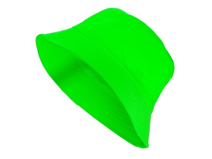 Neonově zelený klobouk 80. léta