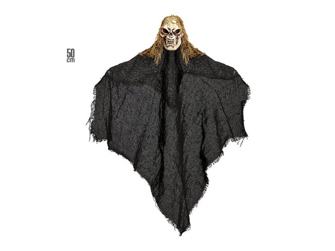 Dekorace k zavěšení Smrtka 50 cm
