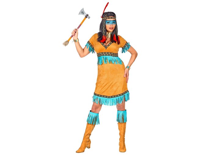 Dámský kostým indiánky Pocahontas