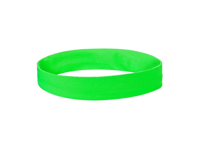 Zelená neon čelenka