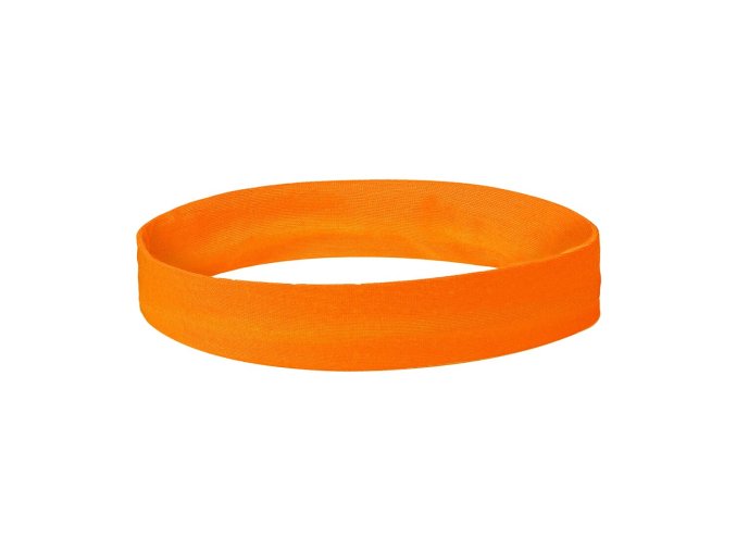 Oranžová neon čelenka