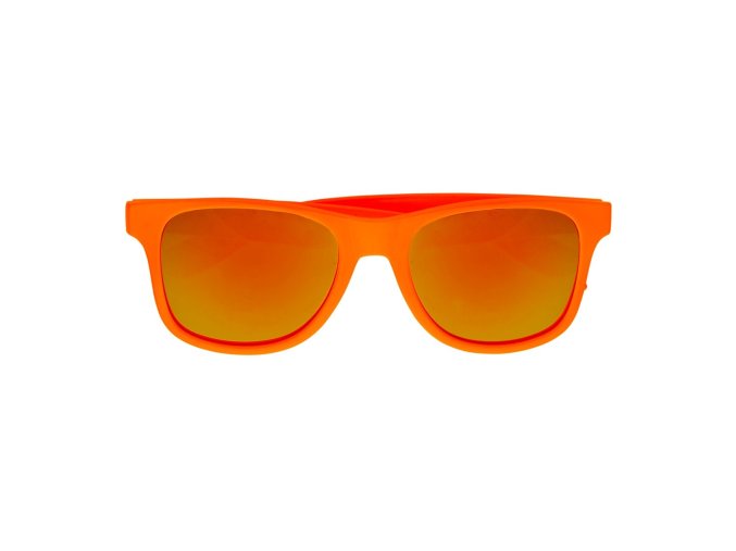 Oranžové neon brýle