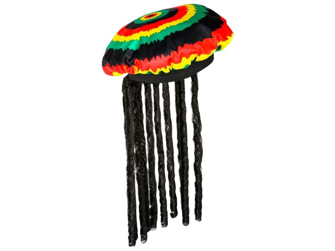 Rasta čepice s dredy