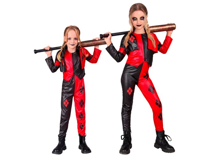 Dívčí kostým Harley Quinn