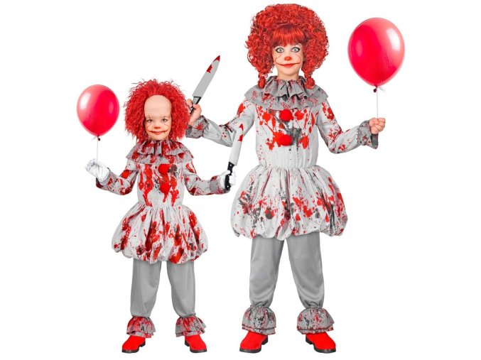 Dětský kostým hororový klaun Pennywise