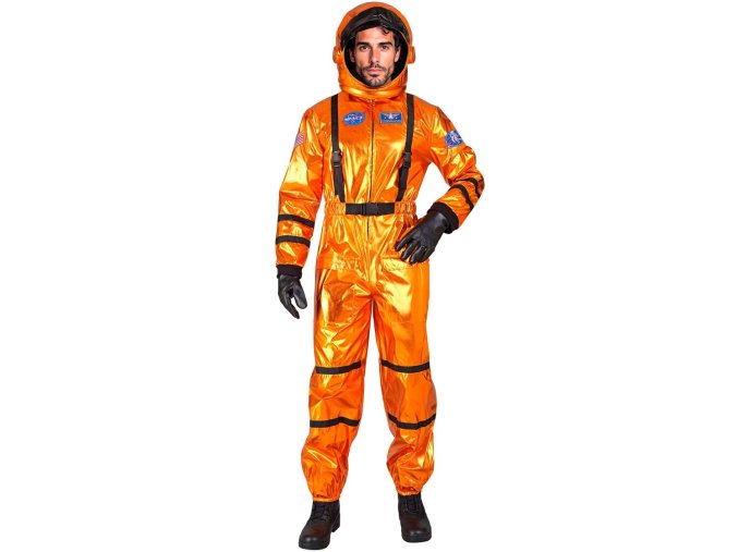 Kostým Astronaut - oranžový