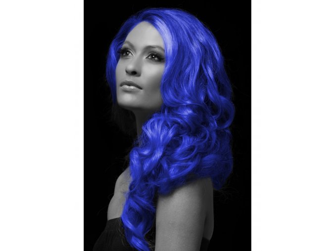 Barevný sprej na vlasy modrý