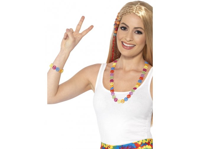 Hippies náhrdelník a náramek