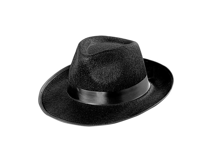 Mafiánský klobouk plstěný