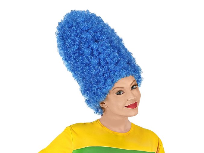 Modrá paruka Marge Simpsonová