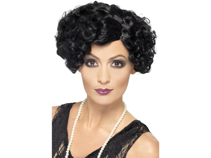 Paruka Charleston černá