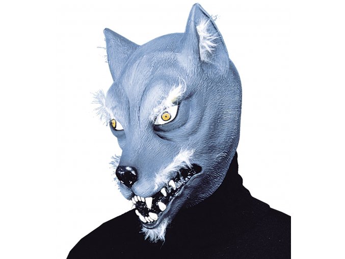 Latexová maska Vlk