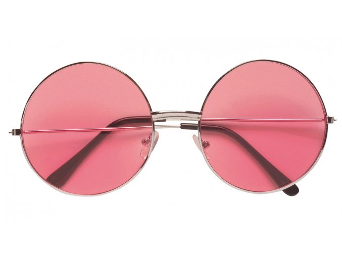 Brýle velké růžové 70.léta