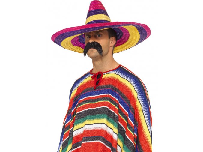 Mexické sombrero barevné