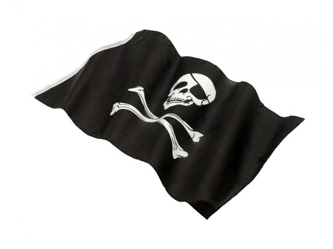 Pirátská vlajka velká (150x90cm)