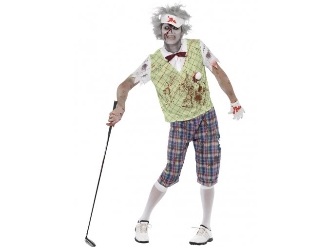 Pánský kostým Zombie golfista