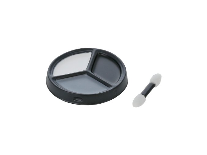 Upíří makeup (bíla, šedá a černá)