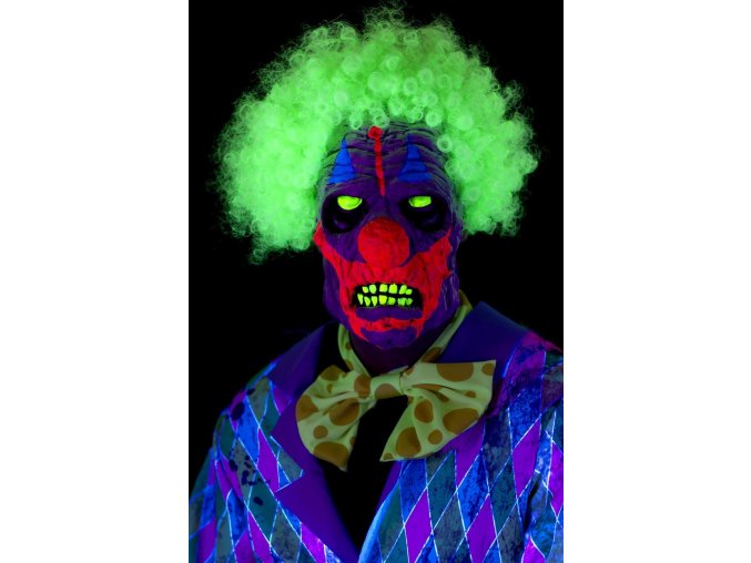 Halloween maska UV Klaun