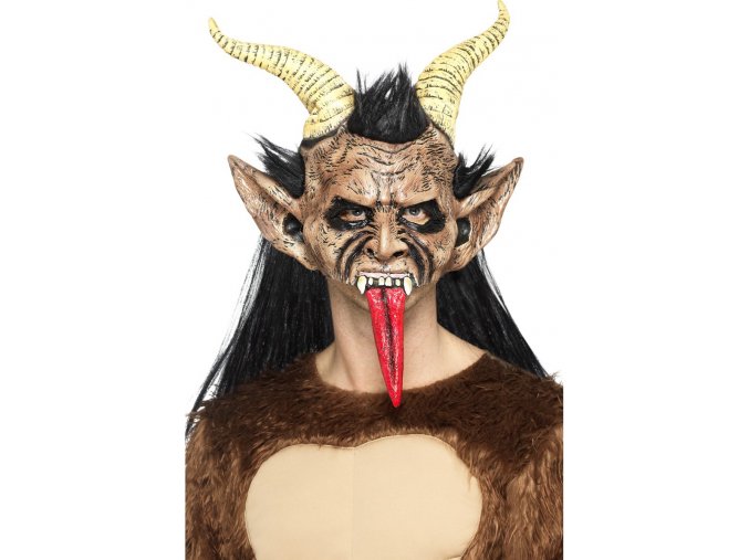 Maska Krampus čert