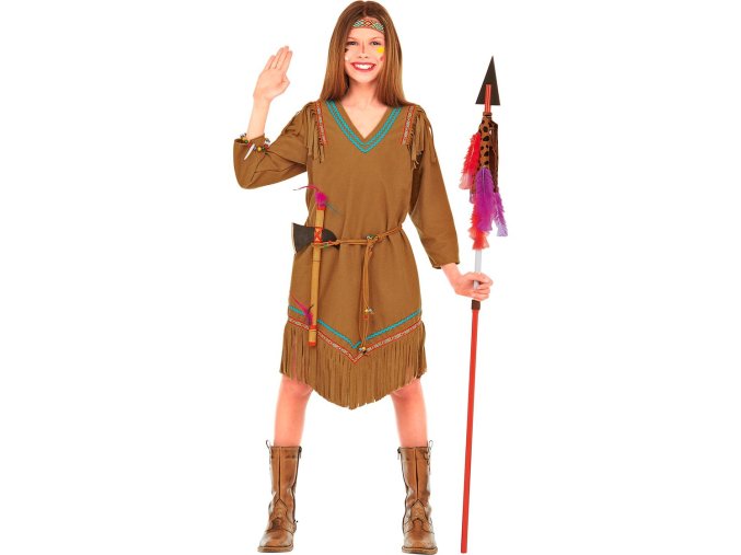 Dívčí kostým Indiánka Cheyenne